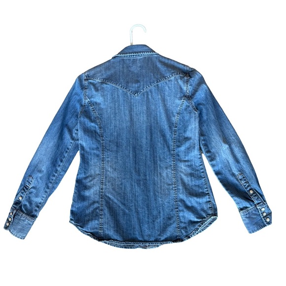 J. Crew Women's Classic Blue Denim Overalls - Picture 3 of 4